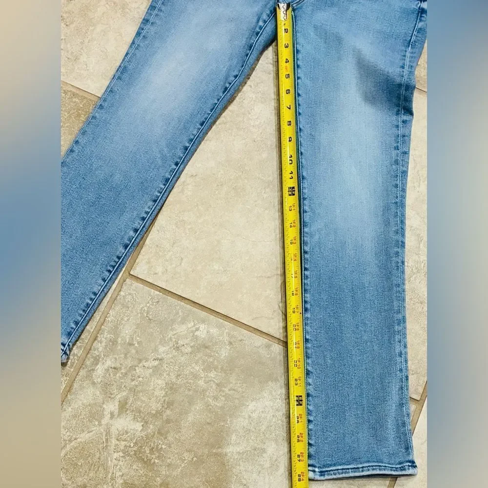 MOTHER The Swooner Rascal Ankle Jeans Size 27x28 High Rise Stretch Denim Jeans